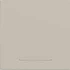 HAGER - HAGER A.x/C.x Wippe 1fach klare Linse sand matt
