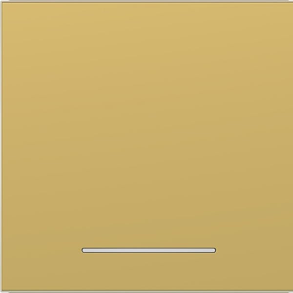 HAGER - HAGER A.x/C.x Wippe 1fach klare Linse gold metallisch