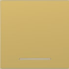 HAGER - HAGER A.x/C.x Wippe 1fach klare Linse gold metallisch