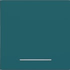 HAGER - HAGER A.x/C.x Wippe 1fach klare Linse azure matt