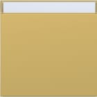 HAGER - HAGER A.x/C.x Wippe 1fach mit Beschr.feld, gold metallisch