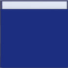 HAGER - HAGER A.x/C.x Wippe 1fach mit Beschr.feld, cobalt matt