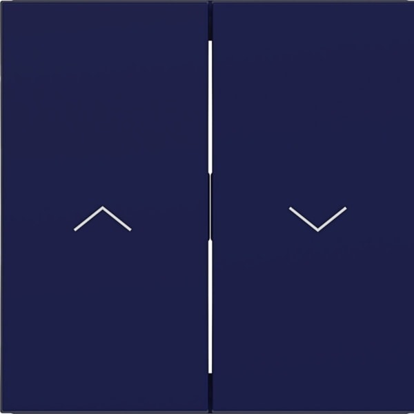 HAGER - HAGER A.x/C.x Wippe 2-fach mit Aufdruck Symbol Pfeile, ocean halbglänzend