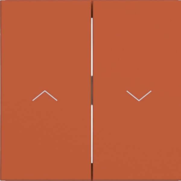 HAGER - HAGER A.x/C.x Wippe 2-fach mit Aufdruck Symbol Pfeile, canyon matt