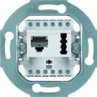 HAGER - HAGER UAE 8(6)/TAE 6 F+N-Anschlussdose polarweiß