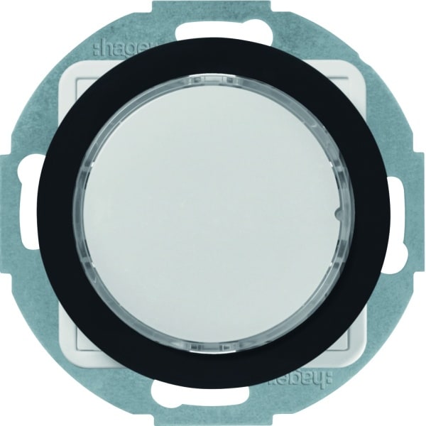 HAGER - HAGER R.classic LED-Signallicht rot/grün Beleuchtung schwarz glänzend