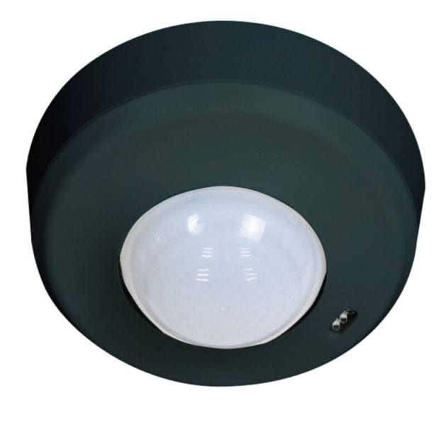 BEG - BEG PD2-M-2C-AP schwarz matt RAL 9005 Präsenzmelder Aufputz
