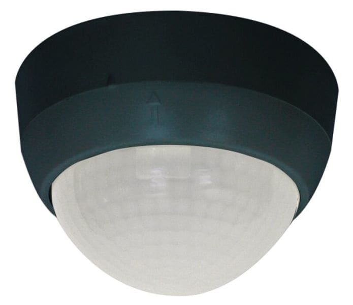 BEG - BEG PD4-M-1C-AP schwarz matt RAL 9005 Präsenzmelder Aufputz