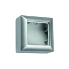 ELSNER - ELSNER Aufputzgehäuse 1-fach 55x55 mm Aluminium lackiert