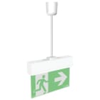 FISCHER - FISCHER 1PW05 Universal Pendelset 0,5m weiß Alu, für F1U/S1/R1