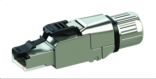 AMADYS TELECOM - Feldkonfektionierbarer RJ45 Stecker MFP8 IE Cat6A IP20 T568B