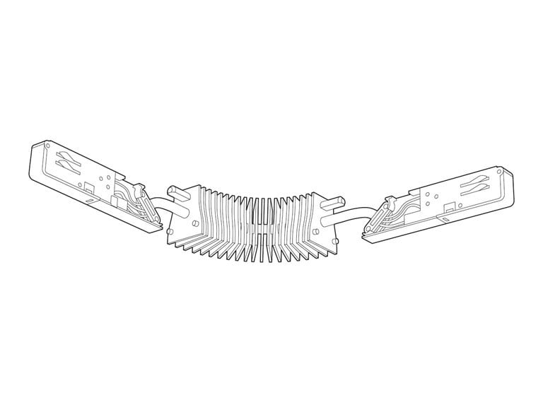 SYLVANIA - Lytespan 3 Winkelverbinder flexibel sw