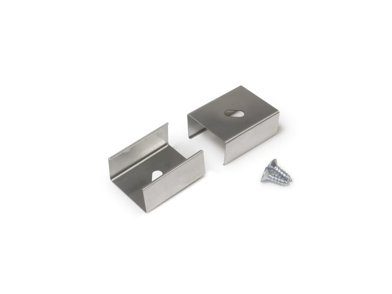 SYLVANIA - Halterung Anbauprofil U4 Inox (2 Stück)