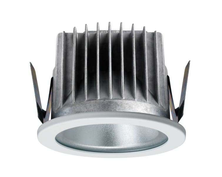 SYLVANIA - Myriad rund LED 13W 830 30° CDim Refl. silber Ring ws IP65