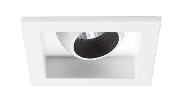 SYLVANIA - Myriad schwenkbar quadrat. LED 15W 840 24° CDim Blende ws Rahmen ws