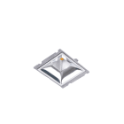 SYLVANIA - Myriad quadrat. LED 15W 840 48° Refl. silber Gehäuse