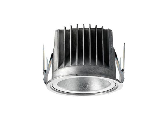 SYLVANIA - Myriad rund LED 13W 827 30° DALI Refl. silber Gehäuse