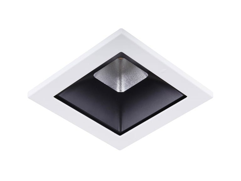 SYLVANIA - Myriad quadrat. LED 15W 827 48° DALI Refl. sw Rahmen ws IP65