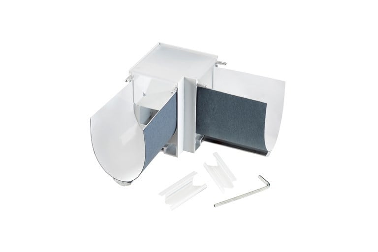 SYLVANIA - Mini Continuum LED II Modular dir Rand Verbinder L horizontal ws
