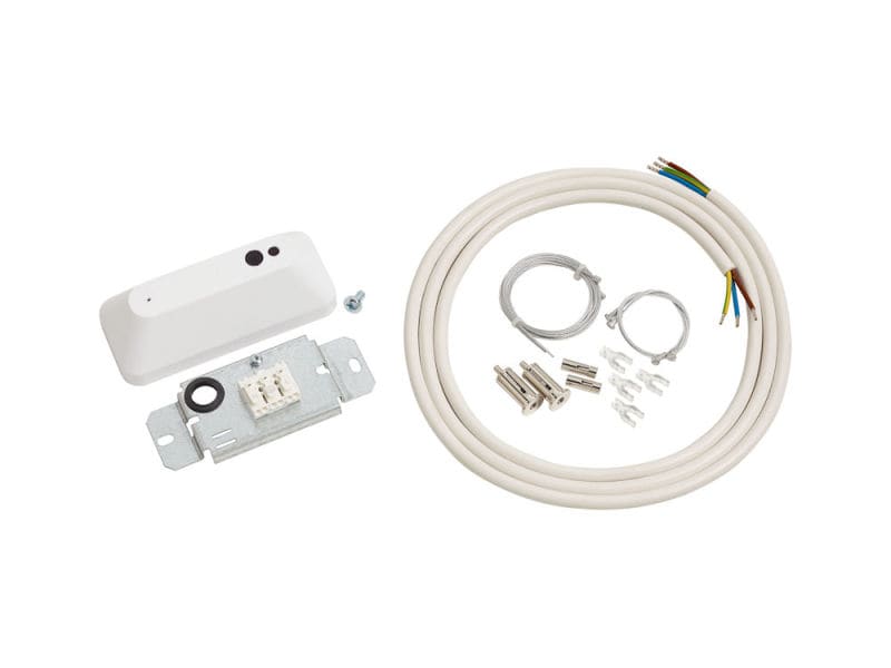 SYLVANIA - Set 1 Rana Seilabhängung 1,5m, Baldachin ws, Kabel-Clips,  3x1.5² ws