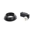 SYLVANIA - SylSpot Housing rund IP20 schwenkbar sw
