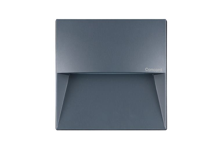 SYLVANIA - Muro Recessed Square IP66 9,5W 450lm 830 grau
