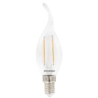SYLVANIA - ToLEDo Retro Kerze Windstoß  E14 2,5W 250lm 827 KL SL
