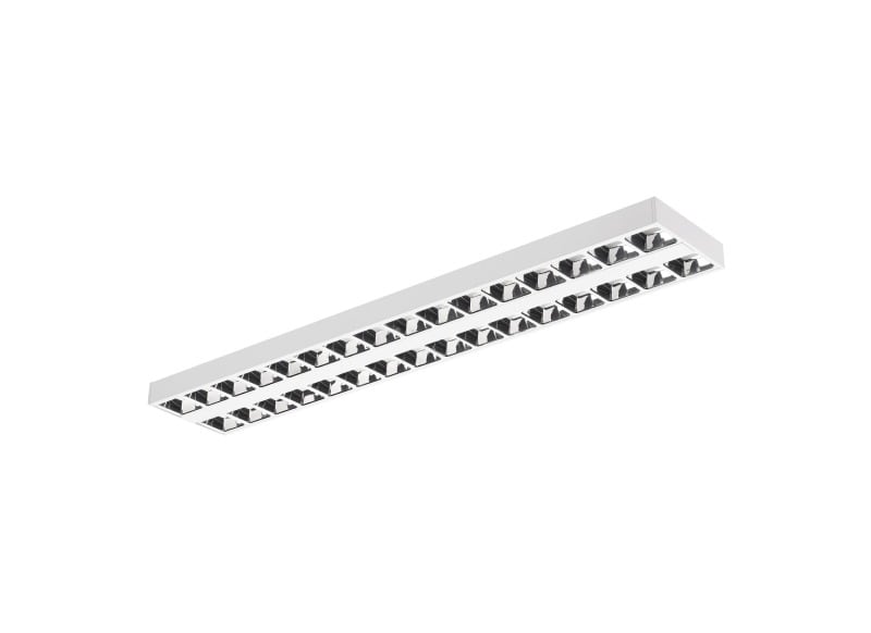 SYLVANIA - Optix LED Anbau UGR16 1200x200 32W 3700lm 830-860 Alu 2L TW D/I SSC