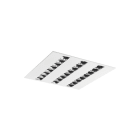 SYLVANIA - Optix LED UGR16 625x625 31W 3400lm 830-860 Alu 3L TW SSC