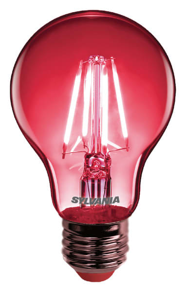 SYLVANIA - ToLEDo Retro Chroma A60 E27 4,1W 80lm Red IP54 SL