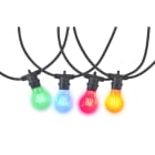 SYLVANIA - YourHome Lichtergirlande Kit IP54 incl. 12 Lampen farbig sortiert EUR