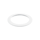 SYLVANIA - 120mm Ring weiß + Glasscheibe klar IP44