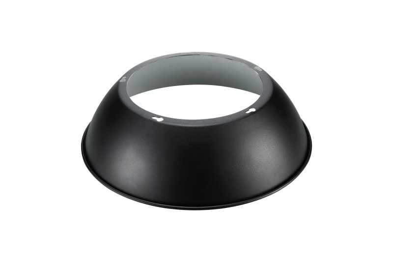 SYLVANIA - Granit Aluminium-Reflektor schwarz für 13/19Klm