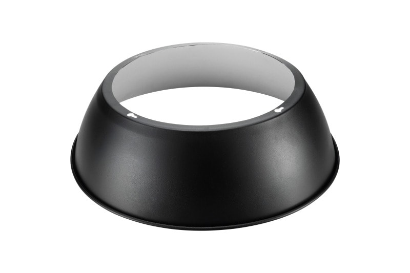 SYLVANIA - Granit Aluminium-Reflektor schwarz für 26/31Klm