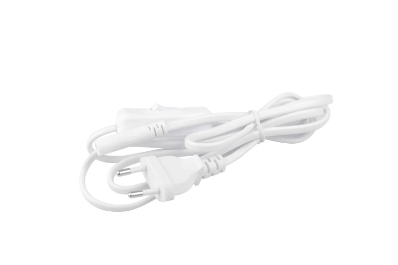 SYLVANIA - SylDuo EU-Stecker mit Schalter 1,5m weiß