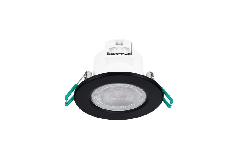 SYLVANIA - SylSpot IP44 5,5W 550lm 3-CCT dim schwarz
