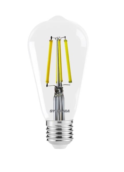 SYLVANIA - ToLEDo™ Platinum Retro ST64 4W CL 840lm 827 E27 SL