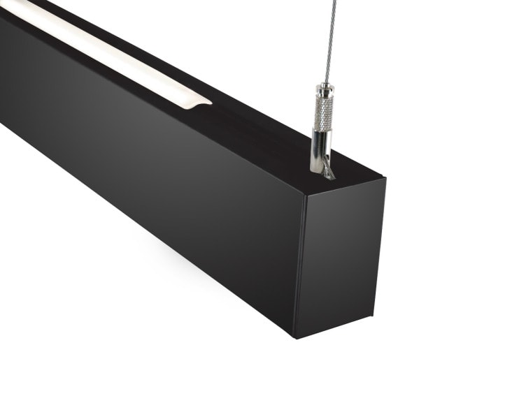 SYLVANIA - Mini Continuum II D/I KIT 2,4m 29W 7500lm 830 DALI schwarz pris