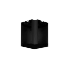 SYLVANIA - Mini Continuum II Eckzubehör 90° horizontal schwarz opal