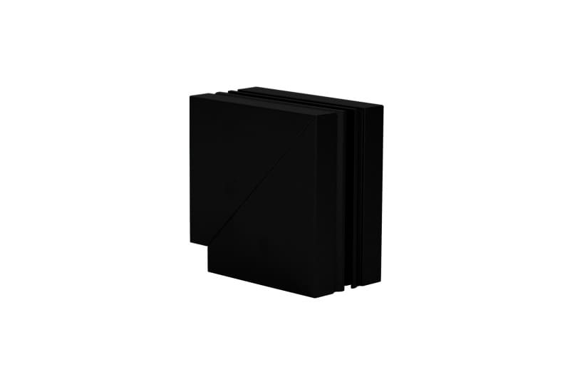 SYLVANIA - Mini Continuum II Eckzubehör 90° vertikal schwarz opal