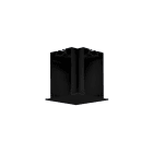 SYLVANIA - Mini Continuum II Eckzubehör Rand 90° horizontal schwarz opal