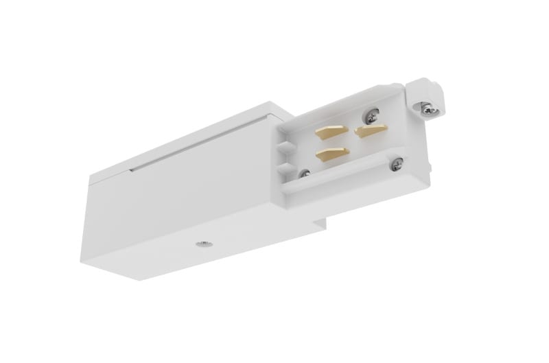 SYLVANIA - OneTrack Live Endeinspeisung links weiß 9002/W 3-phasig + DALI