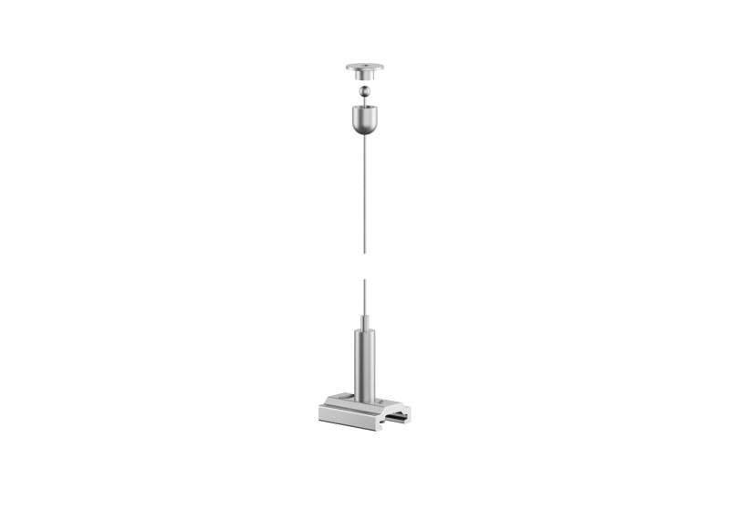 SYLVANIA - OneTrack 1.5m Aufhängungsset 8 Aluminium 9000-KIT8-1.5