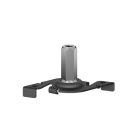 SYLVANIA - OneTrack M6 Befestigungsklemme + Greifer schwarz S-9000/118-B