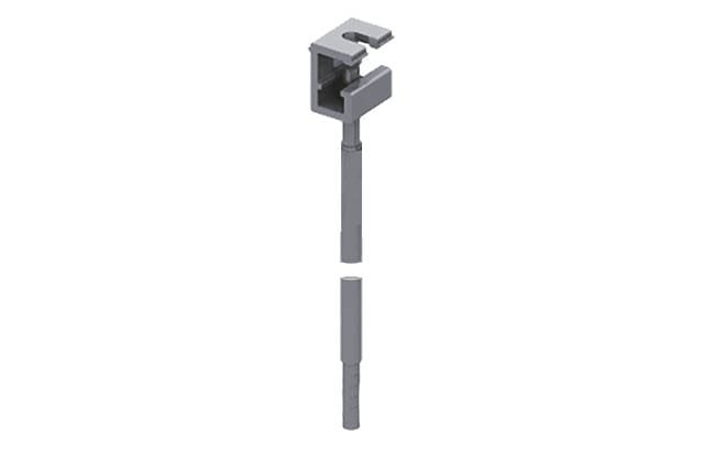 SYLVANIA - OneTrack Aufhängungsset 4 - 1m M6 Stange + Halterung S-9000-P4