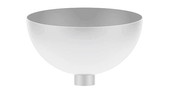 SYLVANIA - OneTrack Deckenrosette Metal (Ø100mm) weiß S-9000/6-W