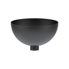SYLVANIA - OneTrack Deckenrosette Metal (Ø100mm) schwarz S-9000/6-B
