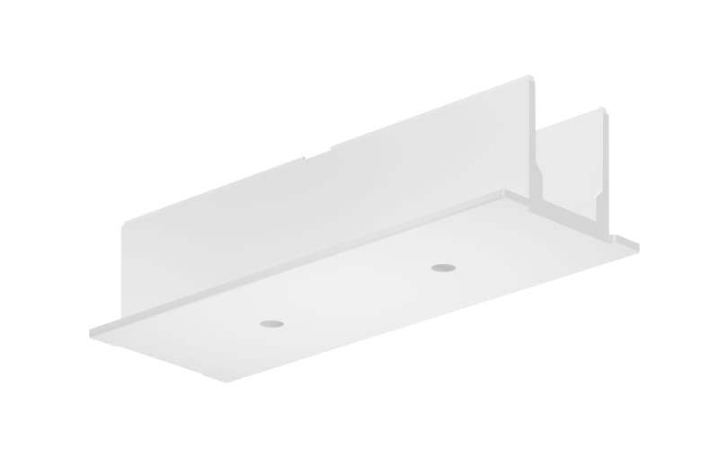 SYLVANIA - OneTrack Einbau Abdeckung Mitteleinspeisung weiß S-9010-R/6-W