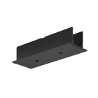 SYLVANIA - OneTrack Einbau Abdeckung Mitteleinspeisung schwarz S-9010-R/6-B