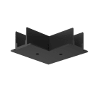 SYLVANIA - OneTrack Einbau Abdeckung L-Einspeisung schwarz S-9011-R/6-B